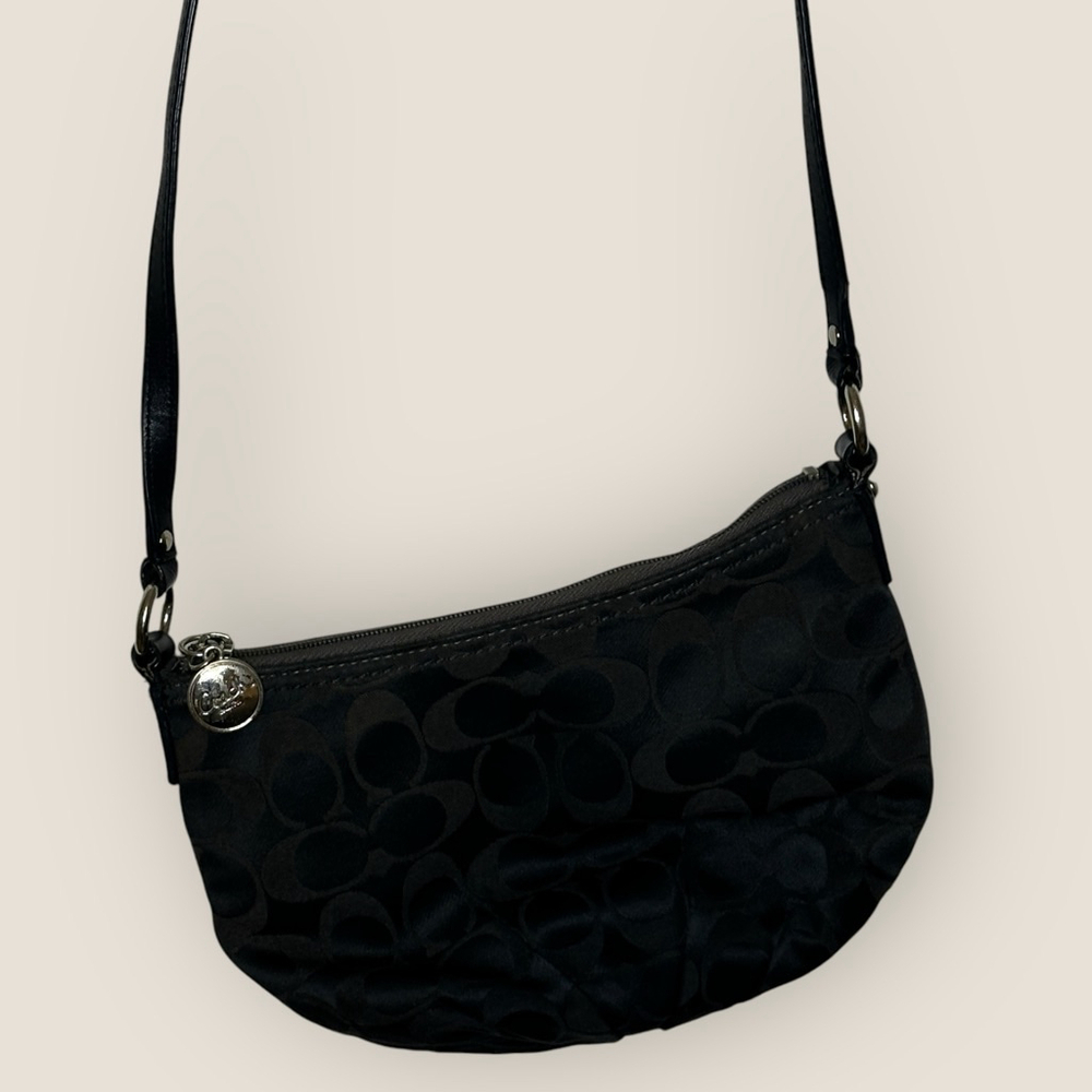 Coach | Y2K Sateen Crossbody Bag | Black - Picture 2 of 6